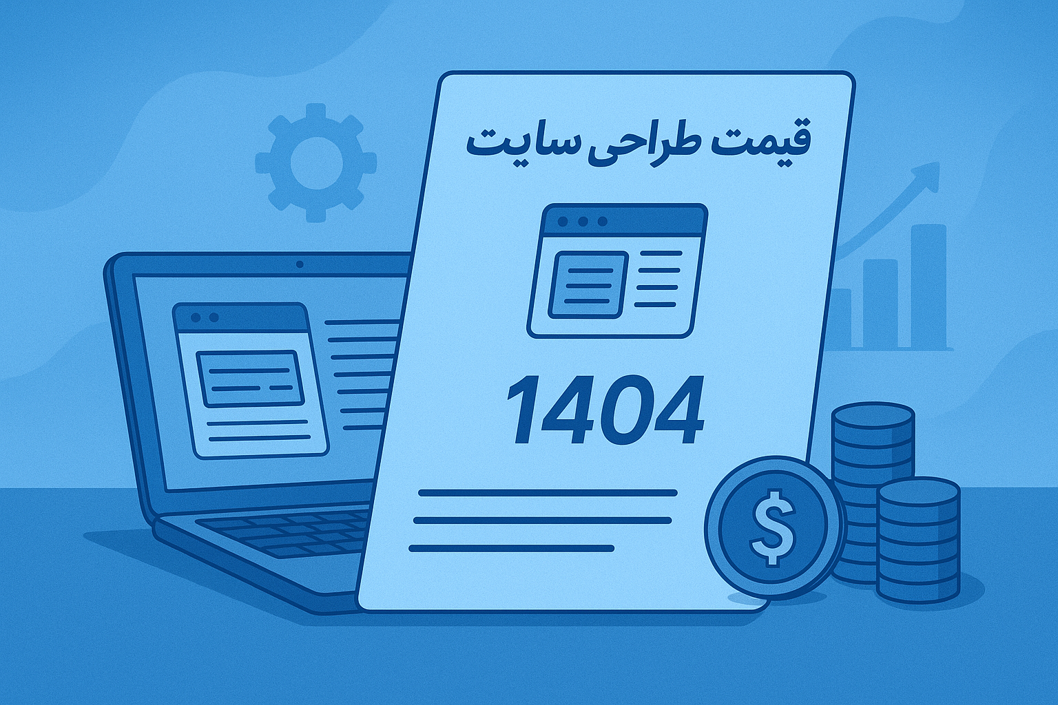 قیمت طراحی سایت در سال 1404
